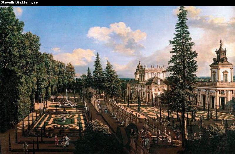 BELLOTTO, Bernardo Wilanow Palace as seen from north-east